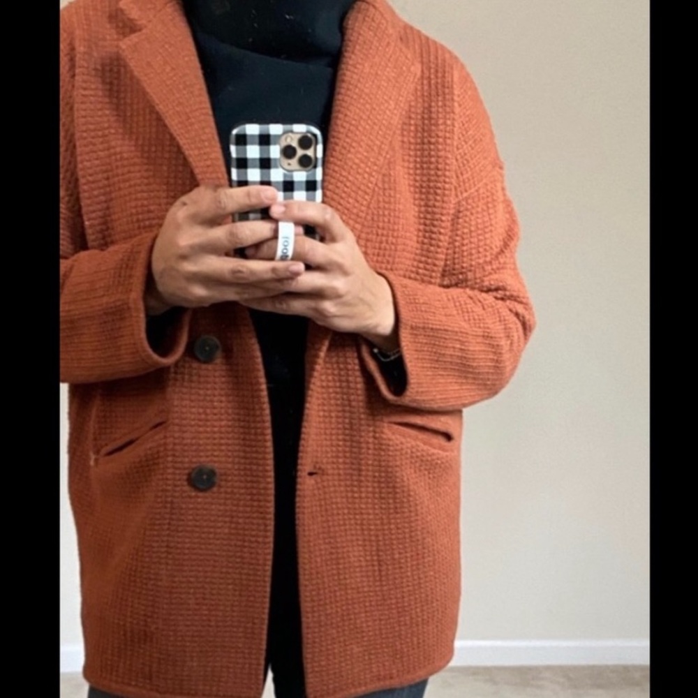 Madewell Textured Sweater Blazer, Small